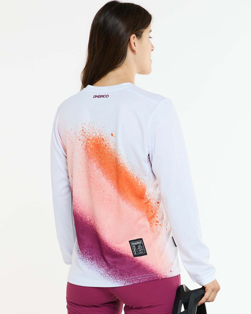 Womens Gravity Jersey | Firebird | Long Sleeves | WOMENS TOPS | DHaRCO | Image 3 of 7