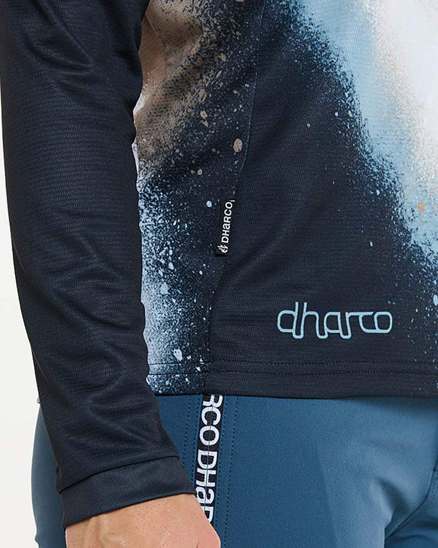 Womens Gravity Jersey | Golden Streak | Long Sleeves | WOMENS TOPS | DHaRCO | Image 5 of 7