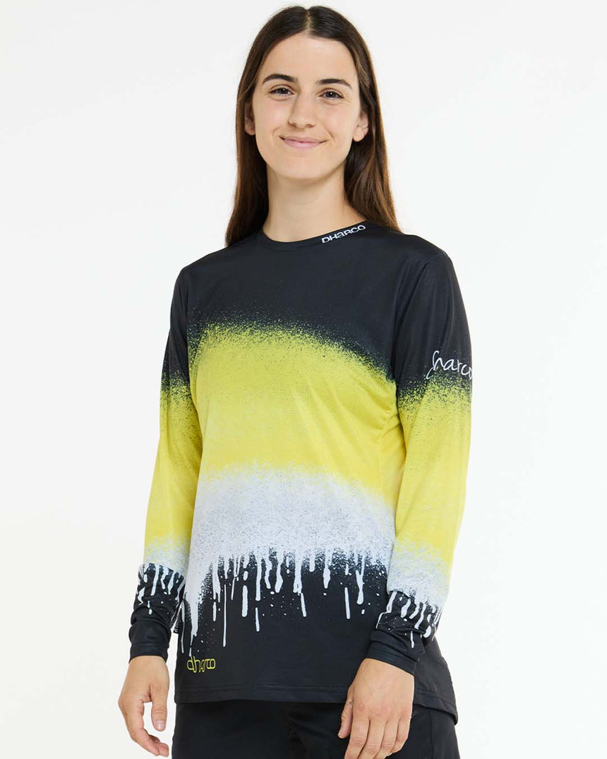 Womens Race Jersey | Acid Rain | Long Sleeves | WOMENS TOPS | DHaRCO | Image 1 of 5