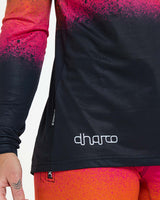 Womens Race Jersey | Black Snake | Long Sleeves | WOMENS TOPS | DHaRCO | Image 4 of 5