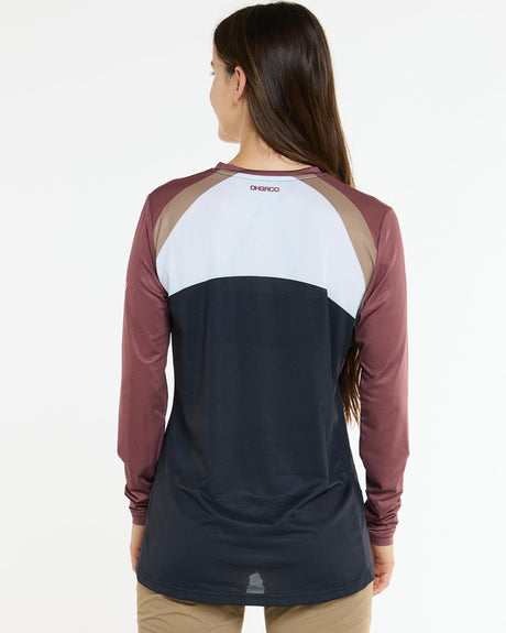Womens Race Jersey | Lotus | Long Sleeves | WOMENS TOPS | DHaRCO | Image 2 of 5