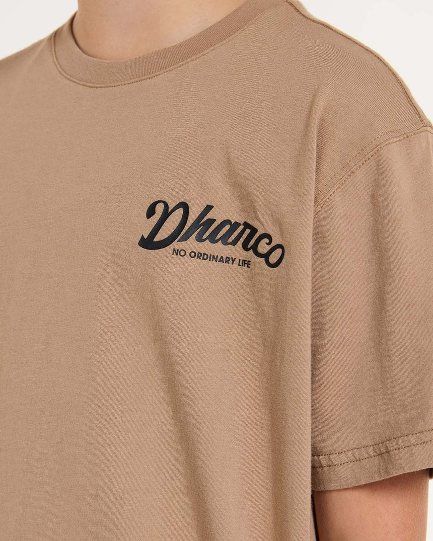 Youth Cotton Tee | Dust | Short Sleeves | YOUTH TOPS | DHaRCO | Image 4 of 6