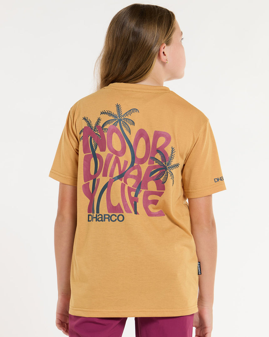 Youth Short Sleeve Tech Tee | Golden | Short Sleeves | YOUTH TOPS | DHaRCO | Image 2 of 8