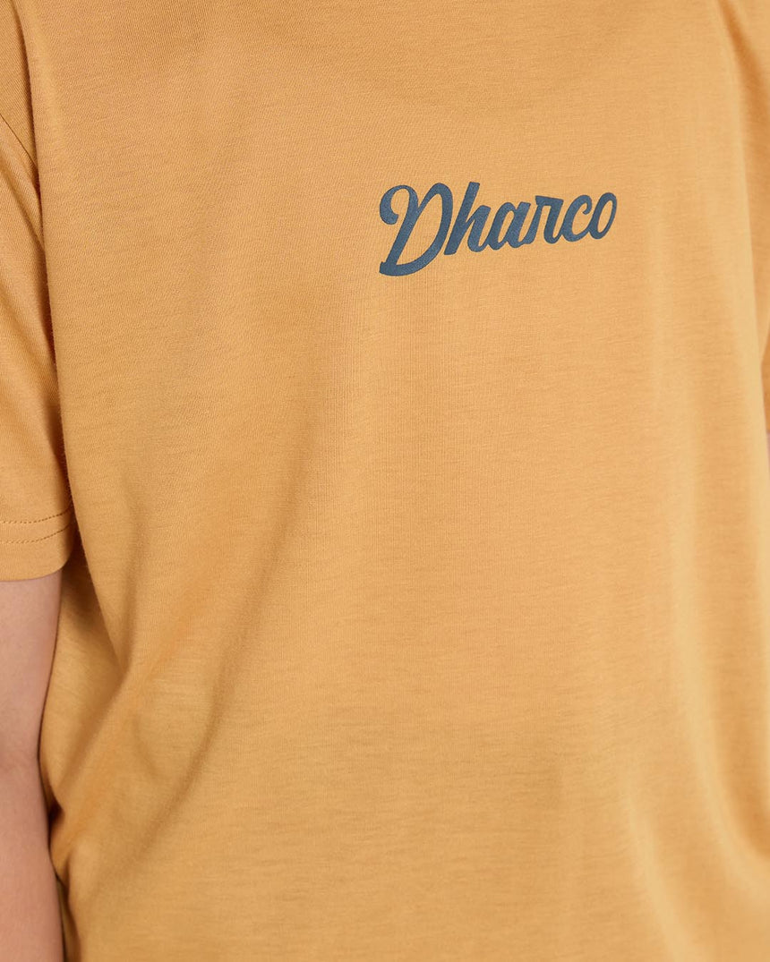 Youth Short Sleeve Tech Tee | Golden | Short Sleeves | YOUTH TOPS | DHaRCO | Image 6 of 8