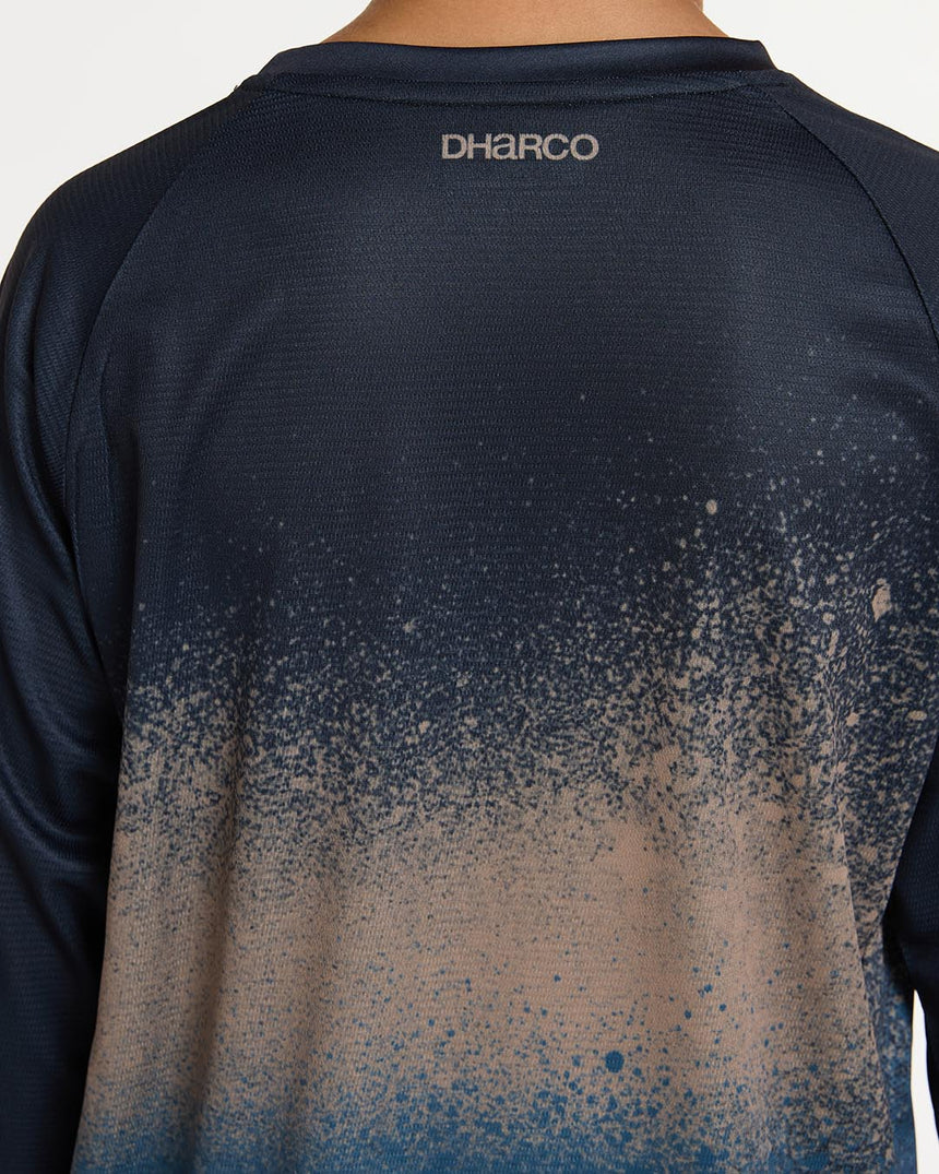 Youth 3/4 Sleeve Jersey | Dusty Waters | 3/4 Sleeves | YOUTH TOPS | DHaRCO | Image 6 of 6