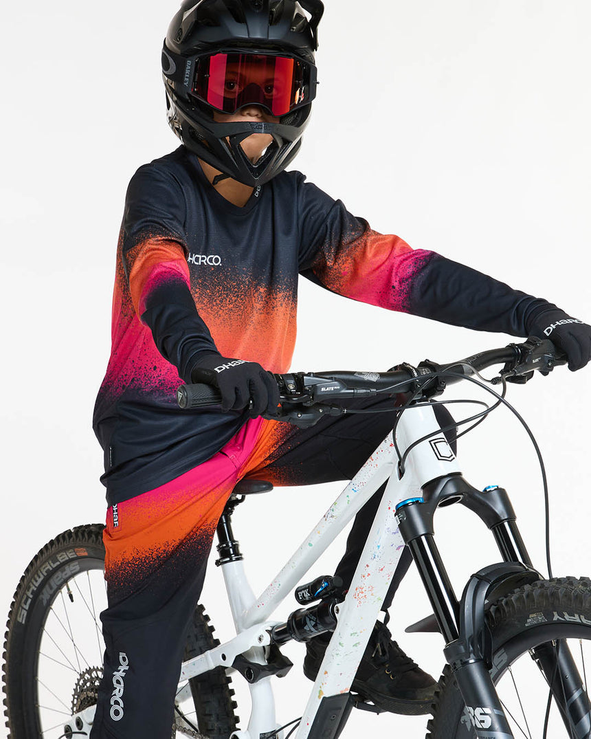 Youth Gravity Jersey | Black Snake | Long Sleeves | YOUTH TOPS | DHaRCO | Image 4 of 6