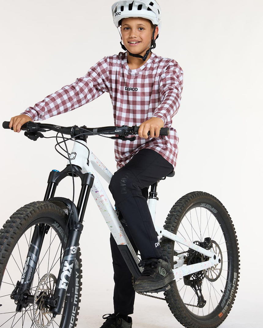 Youth Gravity Jersey | Sterling | Long Sleeves | YOUTH TOPS | DHaRCO | Image 5 of 6