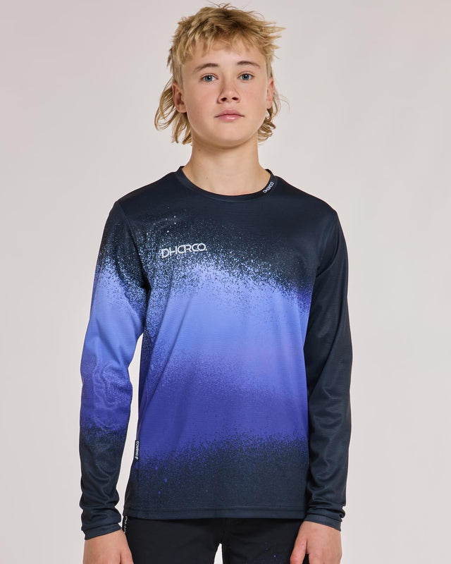 Youth Gravity Jersey | Ultra Violet | Long Sleeves | YOUTH TOPS | DHaRCO | Image 1 of 6
