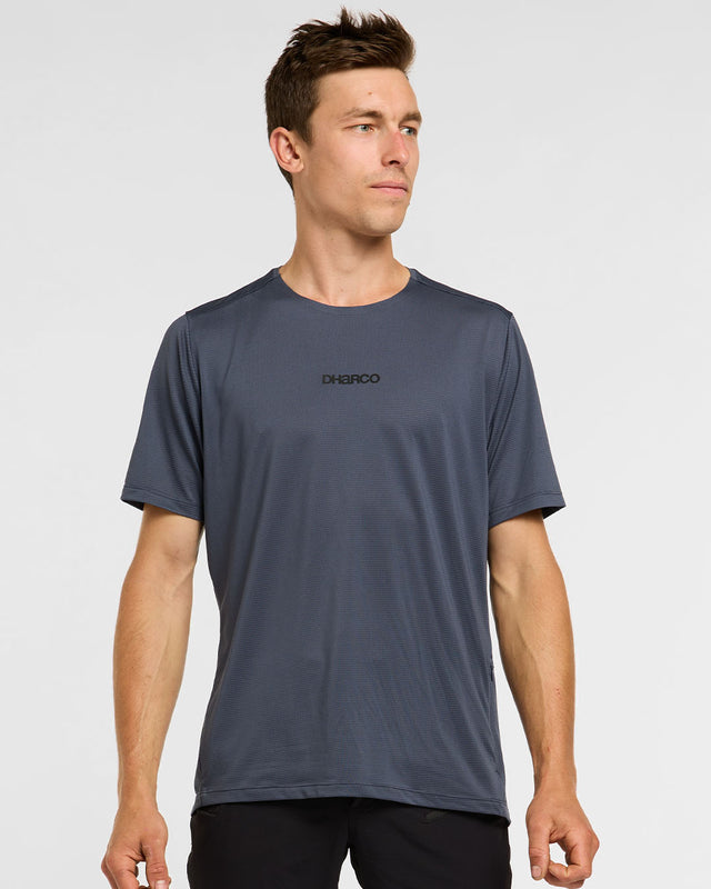 Mens Ather Short Sleeve Jersey | Storm | Short Sleeves | MENS TOPS | DHaRCO | Image 1 of 6