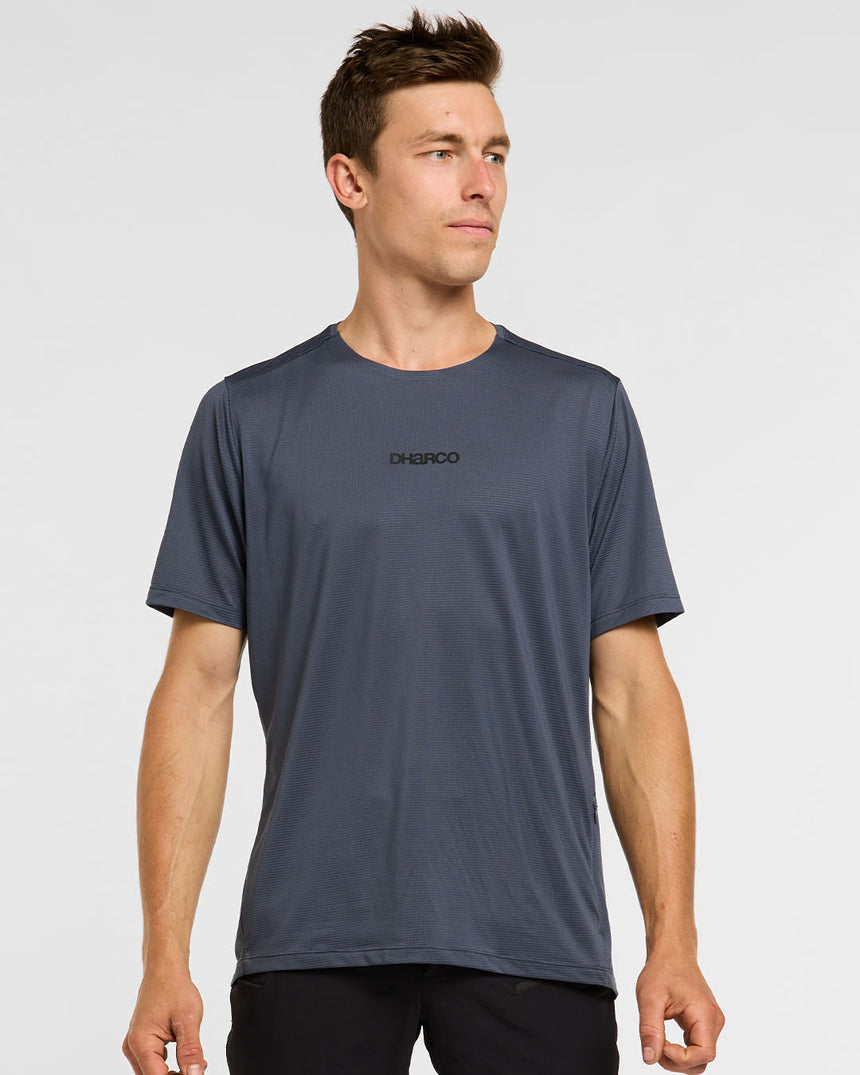 Mens Ather Short Sleeve Jersey | Storm | Short Sleeves | MENS TOPS | DHaRCO | Image 1 of 6