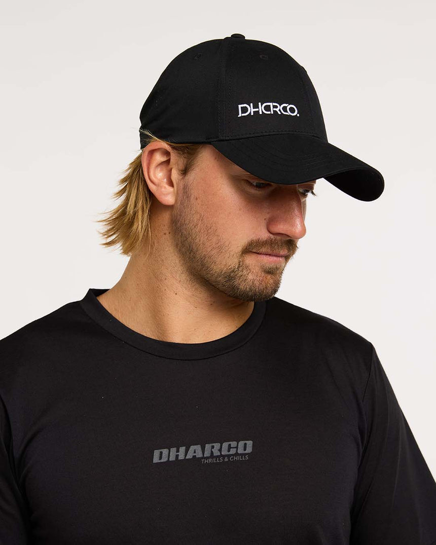 Cotton Back | Black | Caps | UNISEX ACCESSORIES | DHaRCO | Image 4 of 4