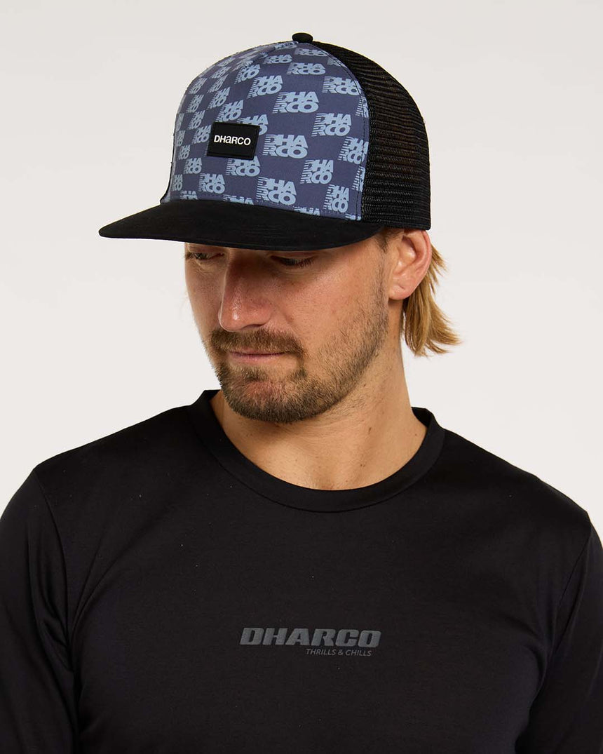 Flat Brim Trucker | Reality Check | Caps | UNISEX ACCESSORIES | DHaRCO | Image 4 of 4