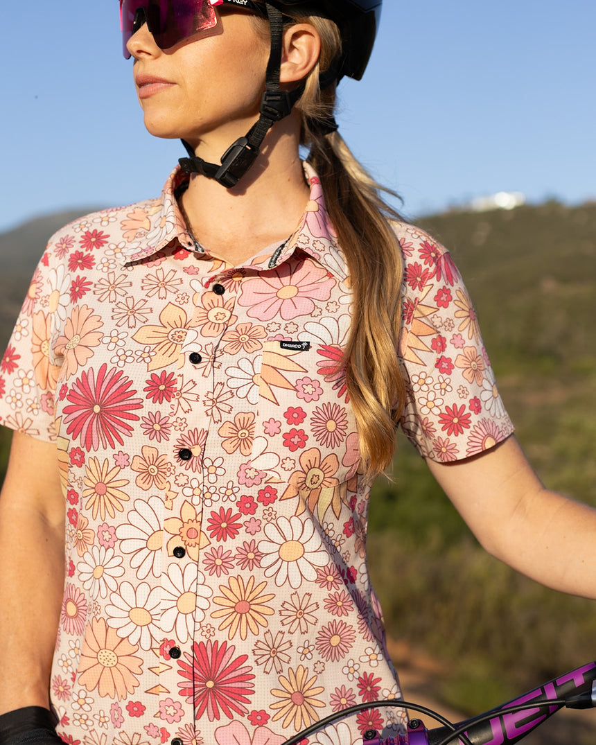 Womens Tech Party Shirt | Rachel Strait Signature Edition | Short Sleeves | WOMENS TOPS | DHaRCO | Image 4 of 8